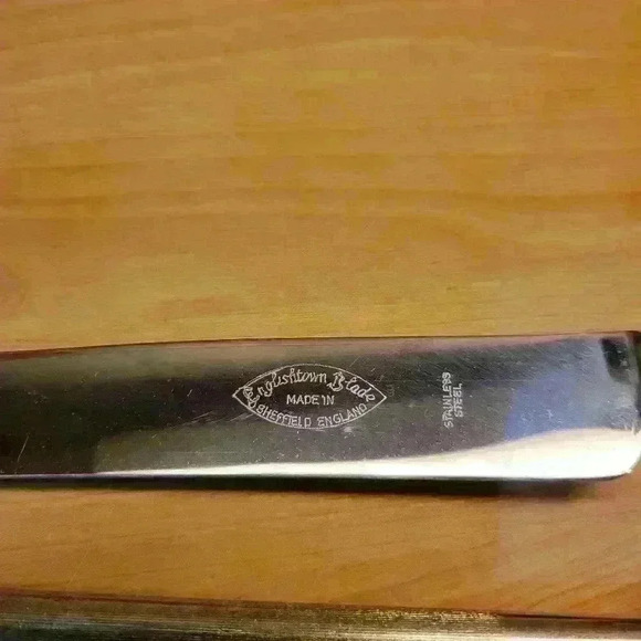 Vintage-Staghorn 3 Pc Carving Set - Picture 6 of 6